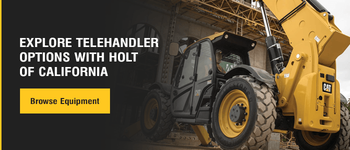 Explore Telehandler Options With Holt of California. Browse Equipment.
