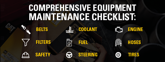 Comprehensive Equipment Maintenance Checklist