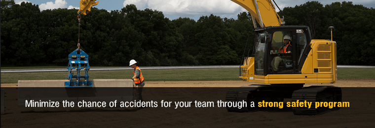 Minimize the chance of accidents for your team through a strong safety program.