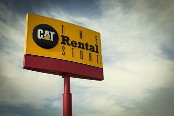 Cat Rental Store Sign